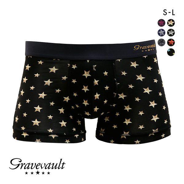 グレイブボールト Gravevault STAR STUDS ショートボクサーパンツ SML 305...