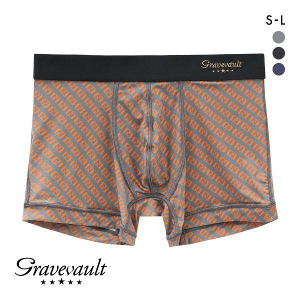 グレイブボールト Gravevault Logotype ショートボクサーパンツ SML