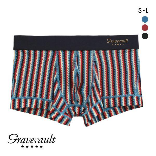 グレイブボールト Gravevault FOREST ローライズボクサーパンツ SML メンズ 前閉...