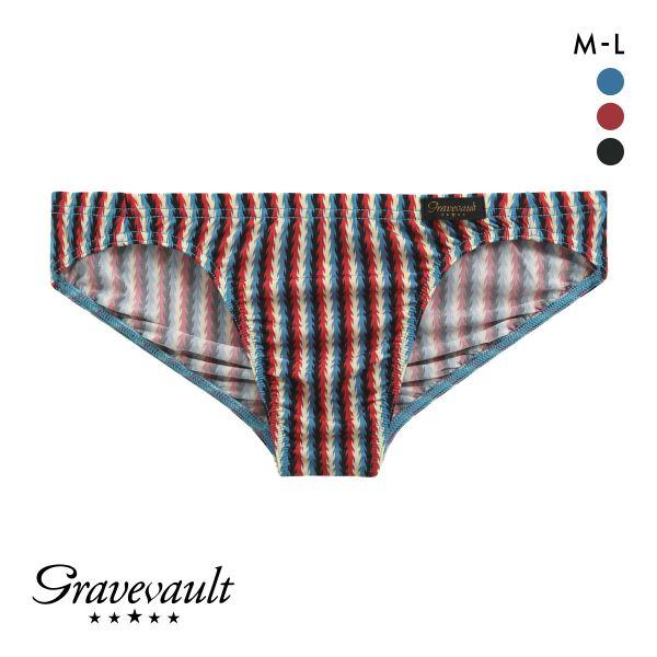 グレイブボールト Gravevault FOREST ビキニ ブリーフ ML フルバック メンズ 前...