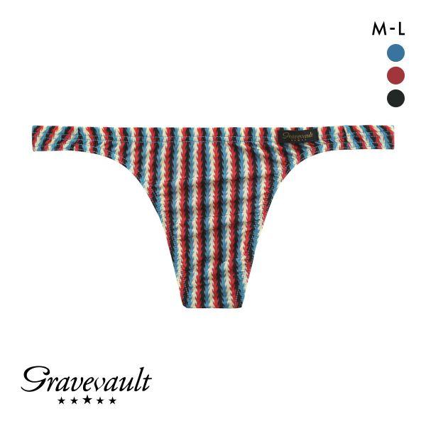 グレイブボールト Gravevault FOREST Tバック ビキニ ML タンガ ソング メンズ...