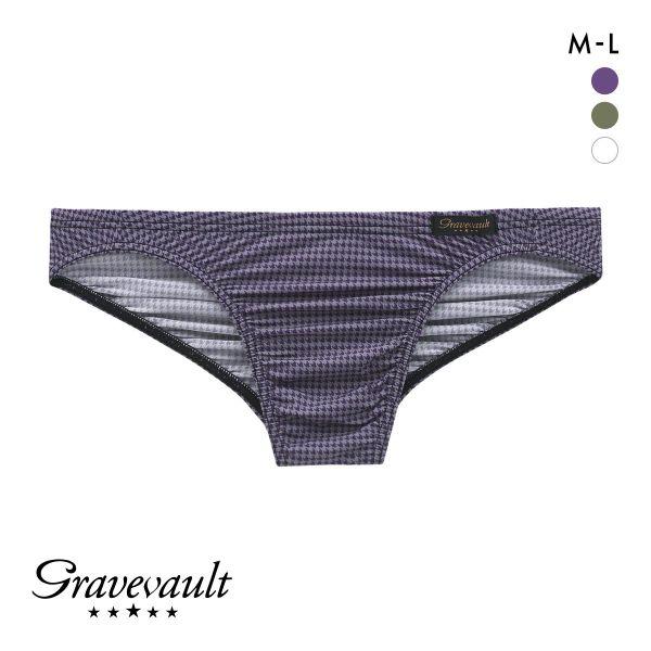 グレイブボールト Gravevault Houndstooth ビキニ ブリーフ フルバック ML ...