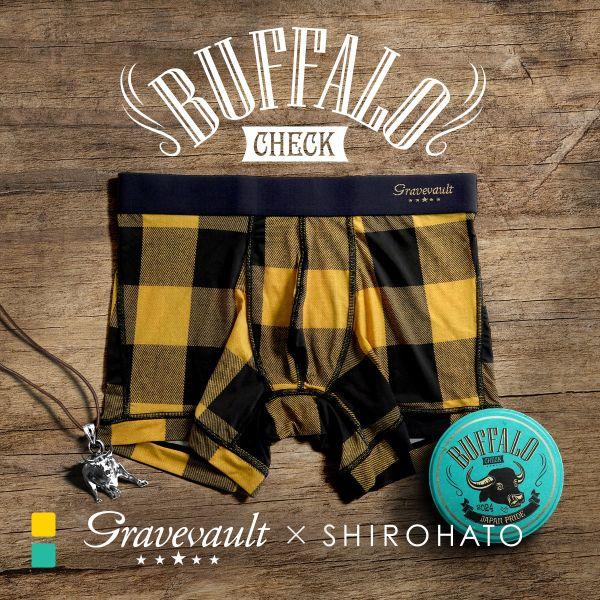 グレイブボールト Gravevault SHIROHATO 別注 限定カラー Buffalo Che...