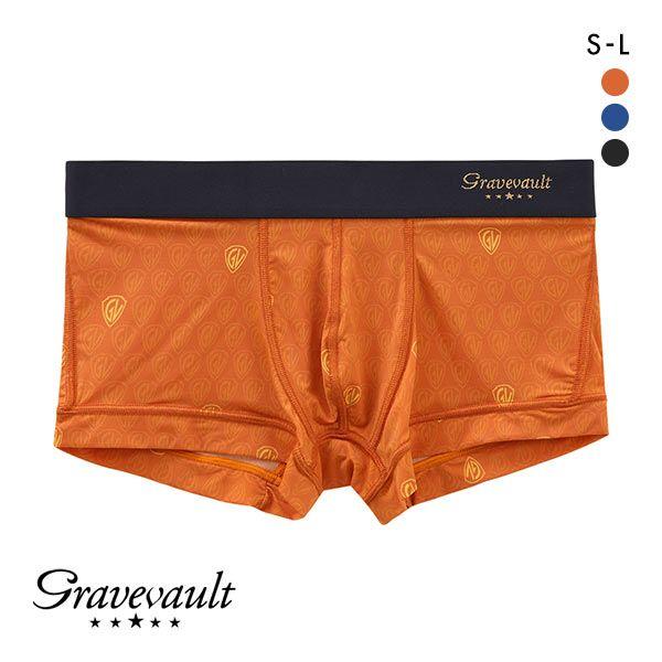 グレイブボールト Gravevault MARK ローライズボクサーパンツ SML メンズ 前閉じ ...