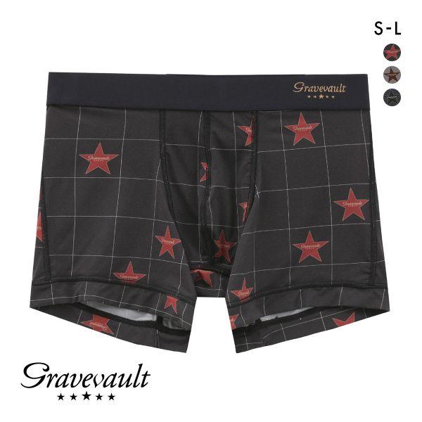 グレイブボールト TIMELESS ショート ボクサーパンツ SML メンズ 前閉じ 日本製 Gra...