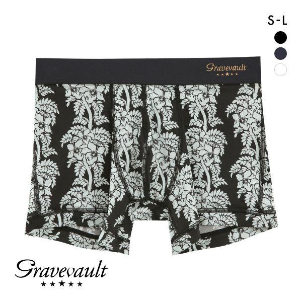 グレイブボールト aloha ショート ボクサーパンツ SML メンズ 前閉じ 日本製 Gravev...
