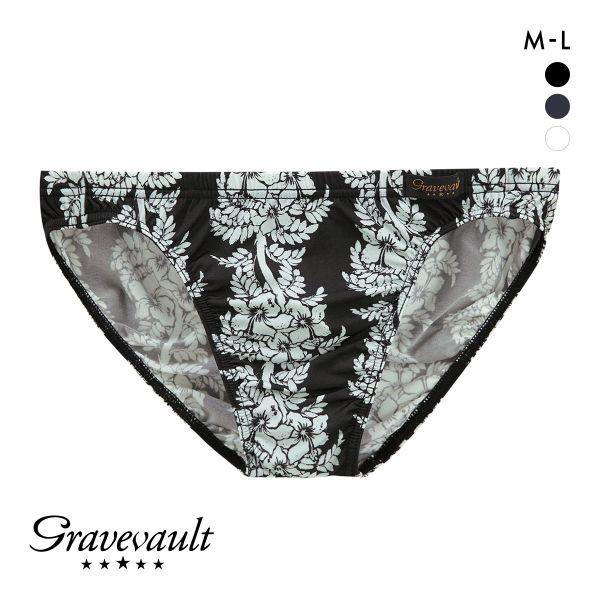 グレイブボールト aloha ビキニ ブリーフ フルバック ML メンズ 前閉じ 日本製 Grave...