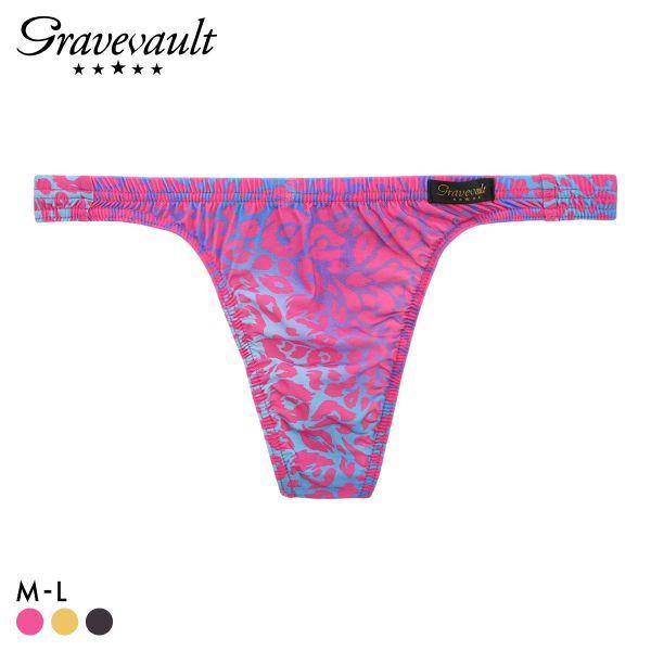 グレイブボールト NEO LEOPARD Tバック ビキニ ML メンズ Gravevault 前と...