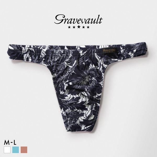 グレイブボールト FLOWER Tバック ビキニ ML メンズ Gravevault 前とじ 305...