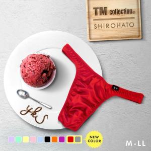 ティーエム コレクション TM collection × SHIROHATO コラボ YKS Tバック ビキニ ブリーフ 雄のジェラート M L LL｜SHIROHATO(白鳩)