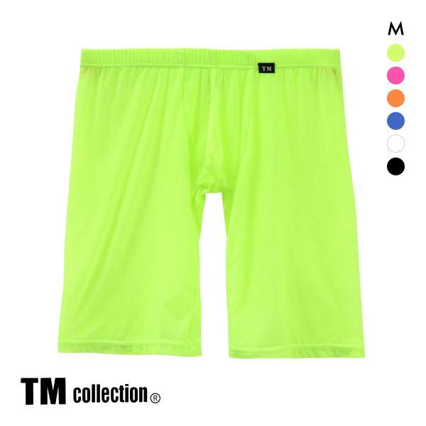 ティーエム コレクション Clearskin ハーフスパッツ M 透け メンズ インナー ロングボク...