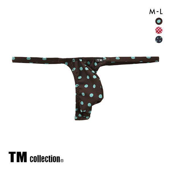 ティーエム コレクション TM collection サイドストリング Tバック ML メンズ 前と...