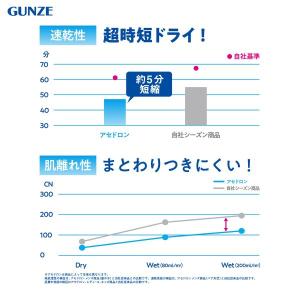 グンゼ アセドロン つま先切替 メガメッシュ ...の詳細画像5