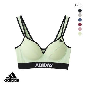 アディダス adidas スポーツブラ ハーフトップ ノンワイヤー