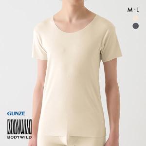 グンゼ GUNZE ボディワイルド BODY WILD クルーネックTシャツ メンズ 日本製｜shirohato