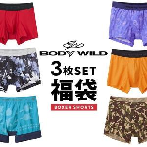 グンゼ GUNZE ボディワイルド BODY WILD ボクサーパンツ お楽しみ福袋 3枚セット メンズ アンダーウェア