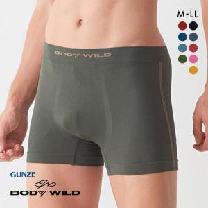 グンゼ GUNZE ボディワイルド BODYWILD サイドライン 3D ボクサーパンツ
