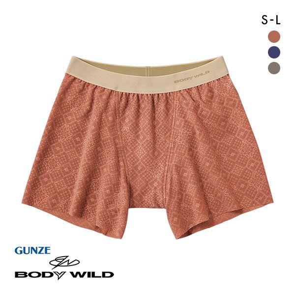 グンゼ GUNZE ボディワイルド BODY WILD ジェンダーニュートラル ラッセルレース セミ...