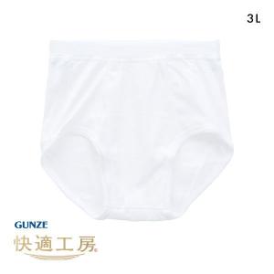 グンゼ GUNZE 快適工房 スパンブリーフ メンズ 前あき 3L 綿100％ 抗菌防臭 日本製