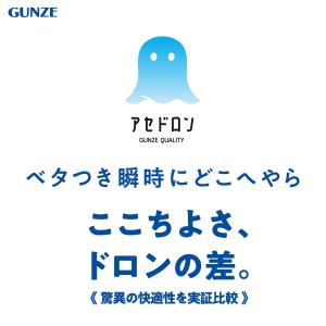 グンゼ GUNZE アセドロン Vネック スリ...の詳細画像2