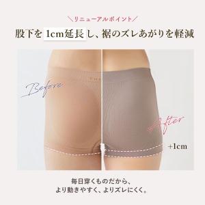 グンゼ ショーツ 3D立体成型編み 一分丈 レ...の詳細画像2