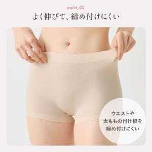 グンゼ ショーツ 3D立体成型編み 一分丈 レ...の詳細画像4