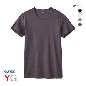 グンゼ GUNZE ワイジー YG ネクストラ NextRA+ WARM∞DEO クルーネック Tシャツ メンズ 半袖 綿100％ 発熱綿 抗菌ブロック｜shirohato