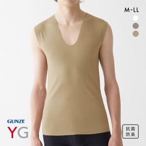 グンゼ ワイジー Vネック スリーブレスシャツ ...の商品画像