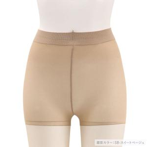 伝線しにくい 着圧ストッキング 2足組 キュッ...の詳細画像2