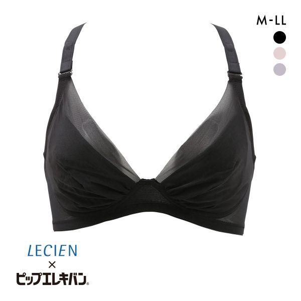ルシアン LECIEN×ピップエレキバン 肩らっくす ノンワイヤー ブラジャー 管理医療機器 レディ...