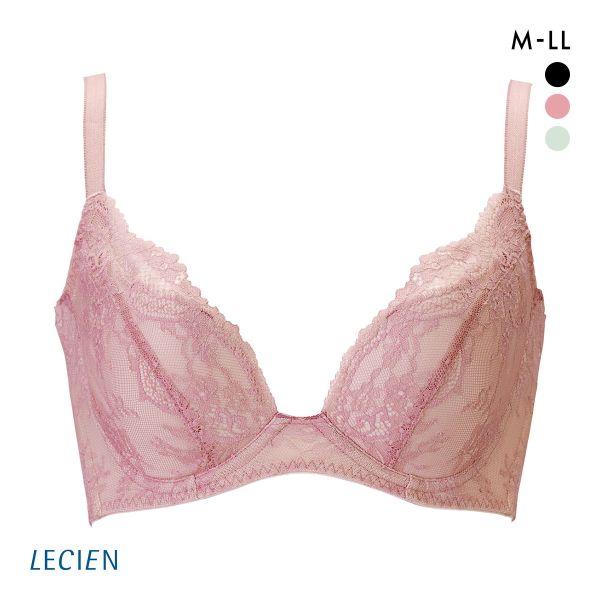 ルシアン メイクキープブラ ノンワイヤー ブラジャー 3/4カップ ワイヤレスブラ LECIEN M...