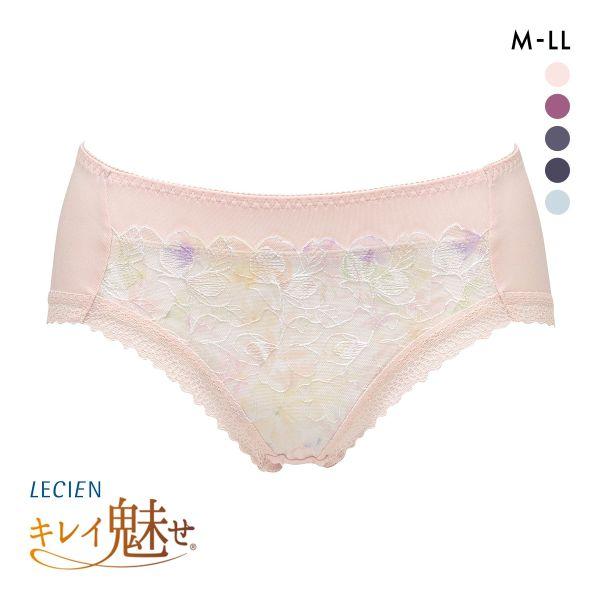 ルシアン キレイ魅せ 脇やせメイクブラ ペアショーツ スタンダード M L LL 履きこみ丈深め L...