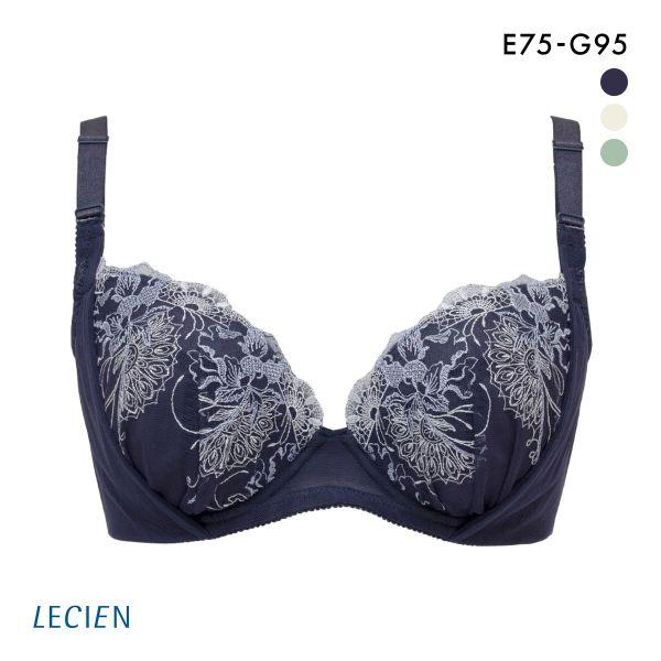 ブラジャー ルシアン 大きめバスト専用 コンパクト設計 4/5カップ EFG 脇高 脇肉 大きいサイ...