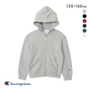 チャンピオン Champion キッズ ジュニア ジップフーデッド スウェットシャツ 女の子 男の子 ベーシック｜shirohato