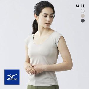 ミズノ MIZUNO アイスタッチ ICE TOUCH 冷感度130％ クイックドライアンダー フレンチスリーブシャツ 半袖インナー 接触冷感