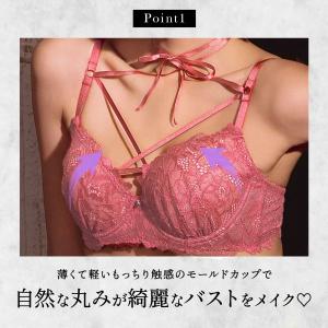 ブラジャー ショーツセット エレガント 3WA...の詳細画像2