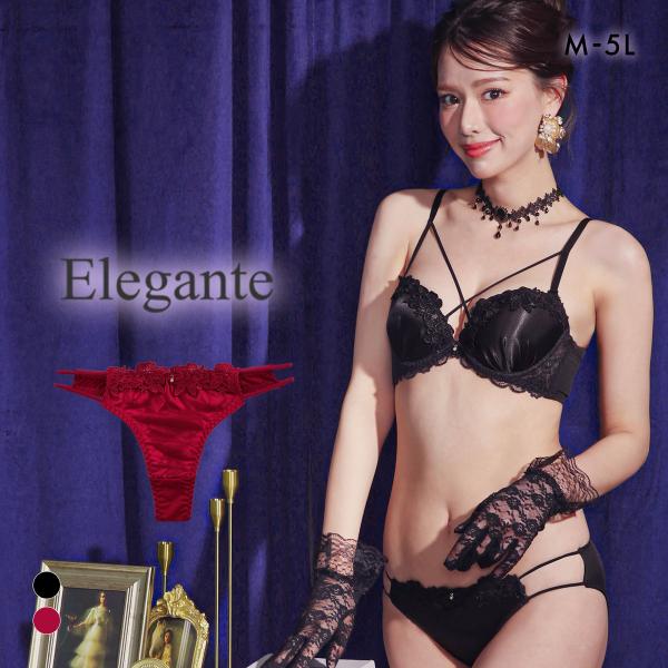 エレガント セクシーサテン＆ケミカル Tバックショーツ M L LL 3L 4L 5L コーディネイ...