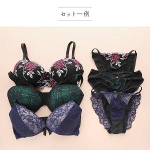 ブラジャー ショーツセット エレガント グラマ...の詳細画像2