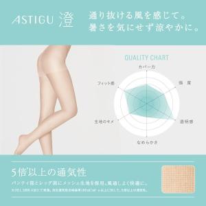 アツギ アスティーグ ストッキング 澄 パンテ...の詳細画像1