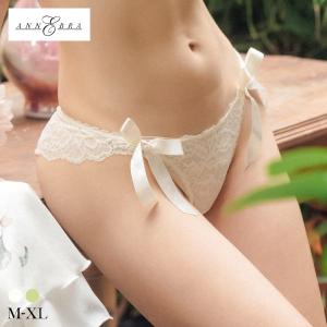 アンブラ Light Petal サイドリボン ノーマルショーツ レディース セクシー 総レース 大きいサイズ レース ANNEBRA