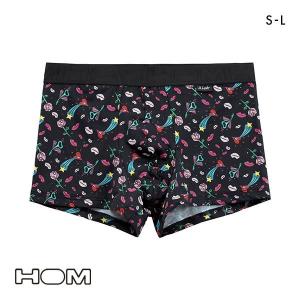 オム HOM AMOUR BOXER BRIEFS ボクサーパンツ メンズ 前とじ アンダーウェア ストリートアート｜shirohato