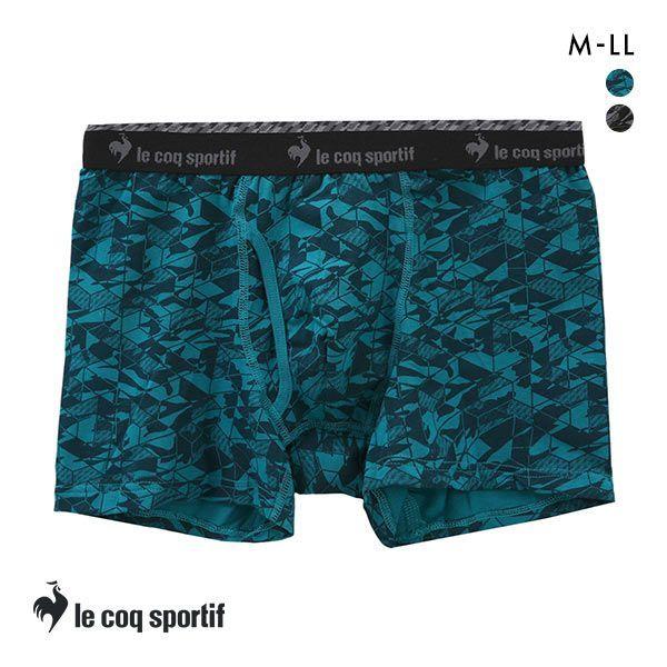 ルコックスポルティフ le coq sportif ヘキサゴン柄 ボクサーパンツ メンズ 前開き M...