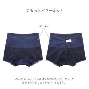 アンフィニ UN-FINI 骨盤正ス 綿混ライ...の詳細画像2