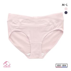 ショーツ 犬印 くみっきー モニターママ共同開発 産前産後 らくちんショーツ マタニティショーツ コットンリッチ 単品 レディース 綿 下着女性 INUJIRUSHI