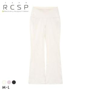 RCSP リカサポ 血行促進 レディース フレアパンツ スポーツウェア レギンス スパッツ ML 婦人 LADIES