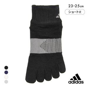 アディダス 滑り止め付き 5本指 ショート丈 ソックス レディース 靴下 23-25cm adidas 爆買 母の日