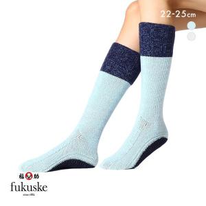 福助 Fukuske レディース ソックス 日本製 ルームソックス 靴下 22-25cm｜shirohato