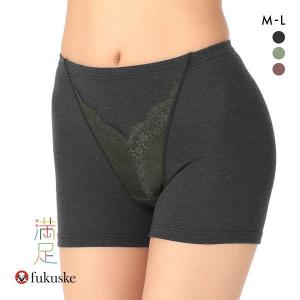 福助 Fukuske 満足スタイリング お腹あったか 一分丈ショーツ 単品