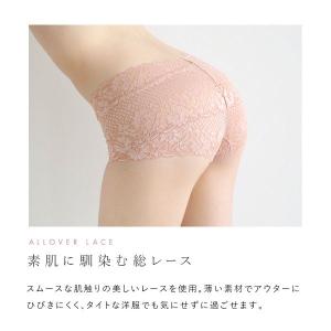 ボーイレッグショーツ 総レース ひびきにくい ...の詳細画像2