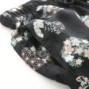 和を纏う 和柄 ひんやり冷感 7分丈 ボトムス...の詳細画像2